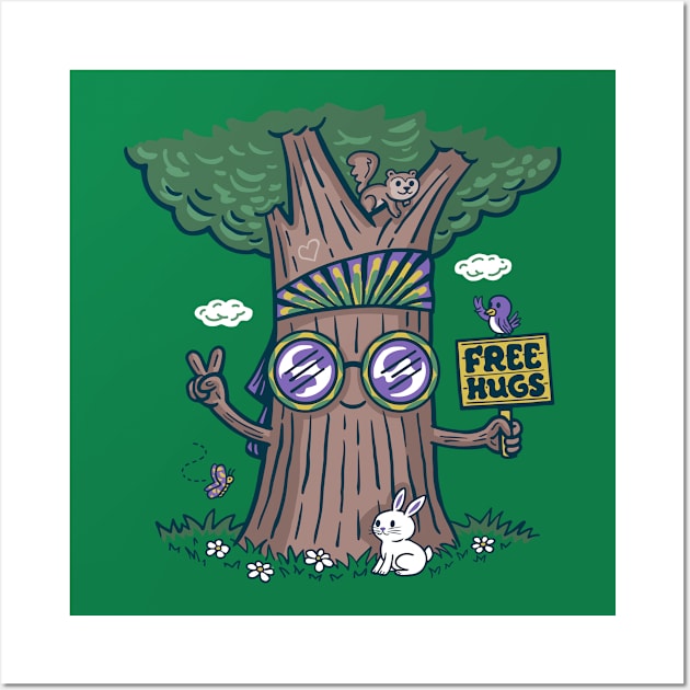 Tree Hugger Wall Art by Made With Awesome